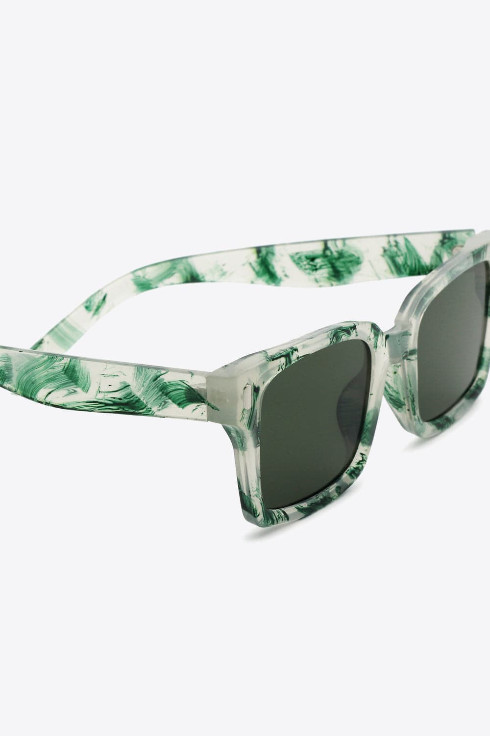 UV400 Polycarbonate Square Sunglasses.