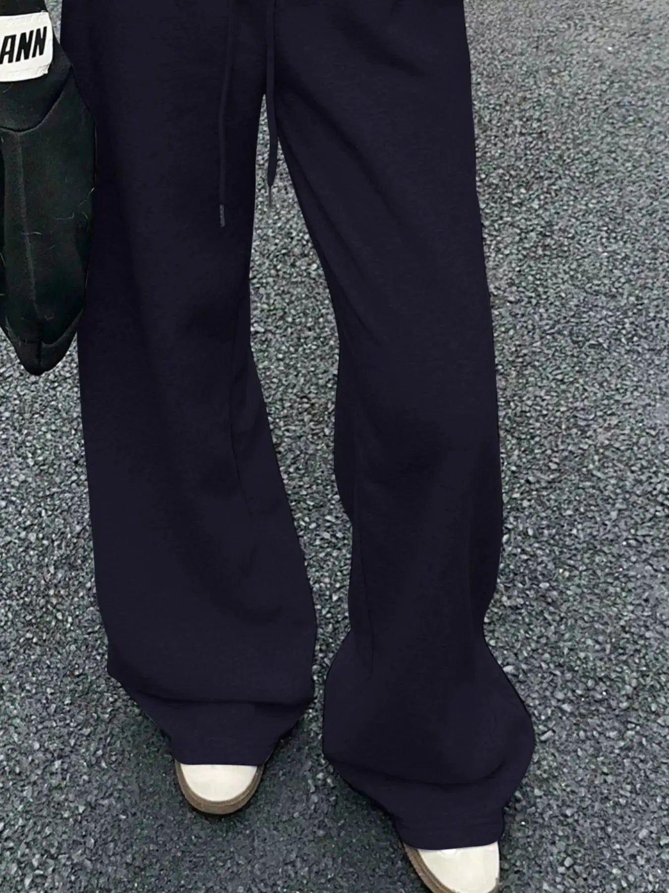 Wide Leg Drawstring Sweatpants Simply Love