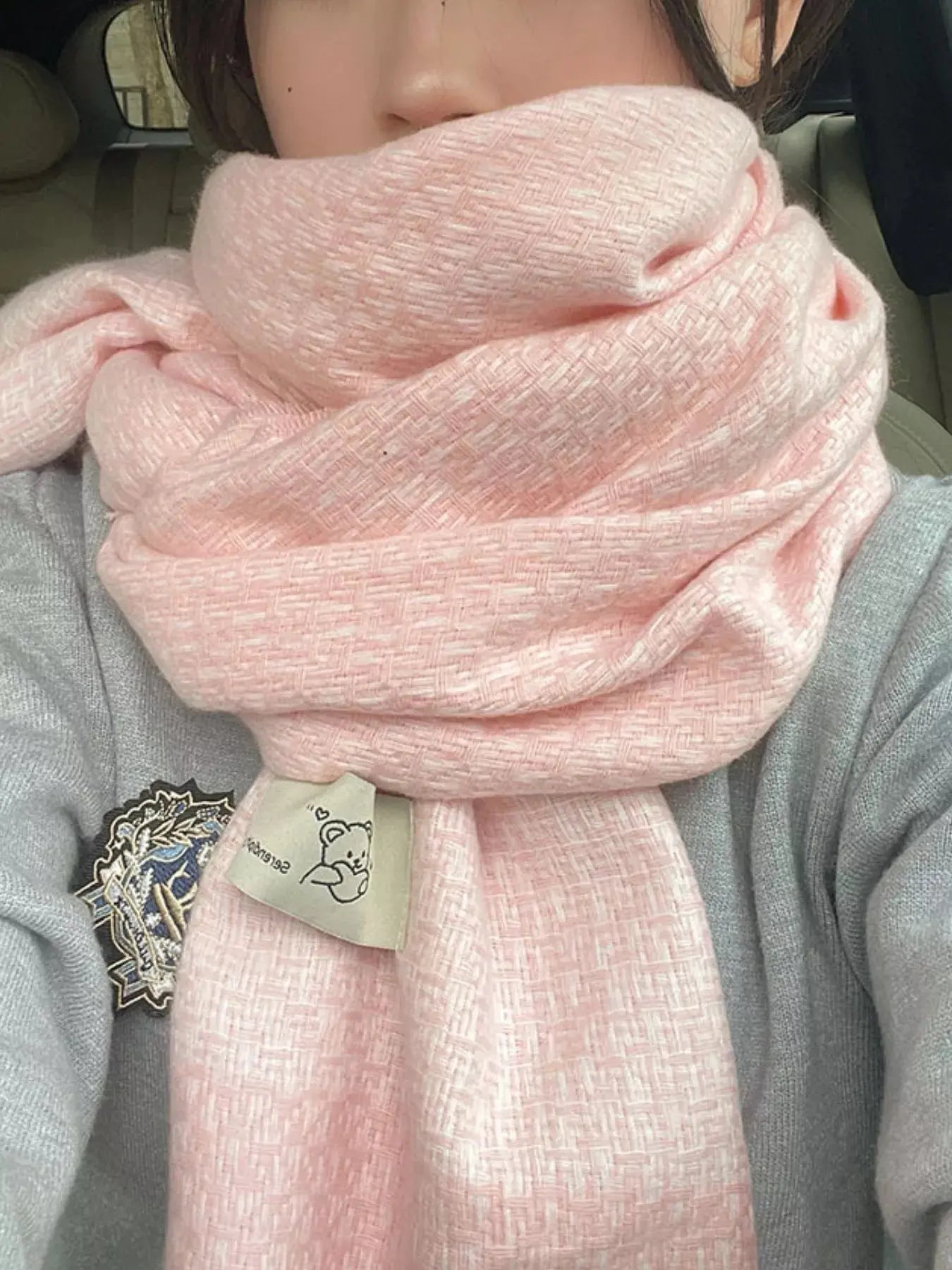 Raw Hem Scarf Simply Love