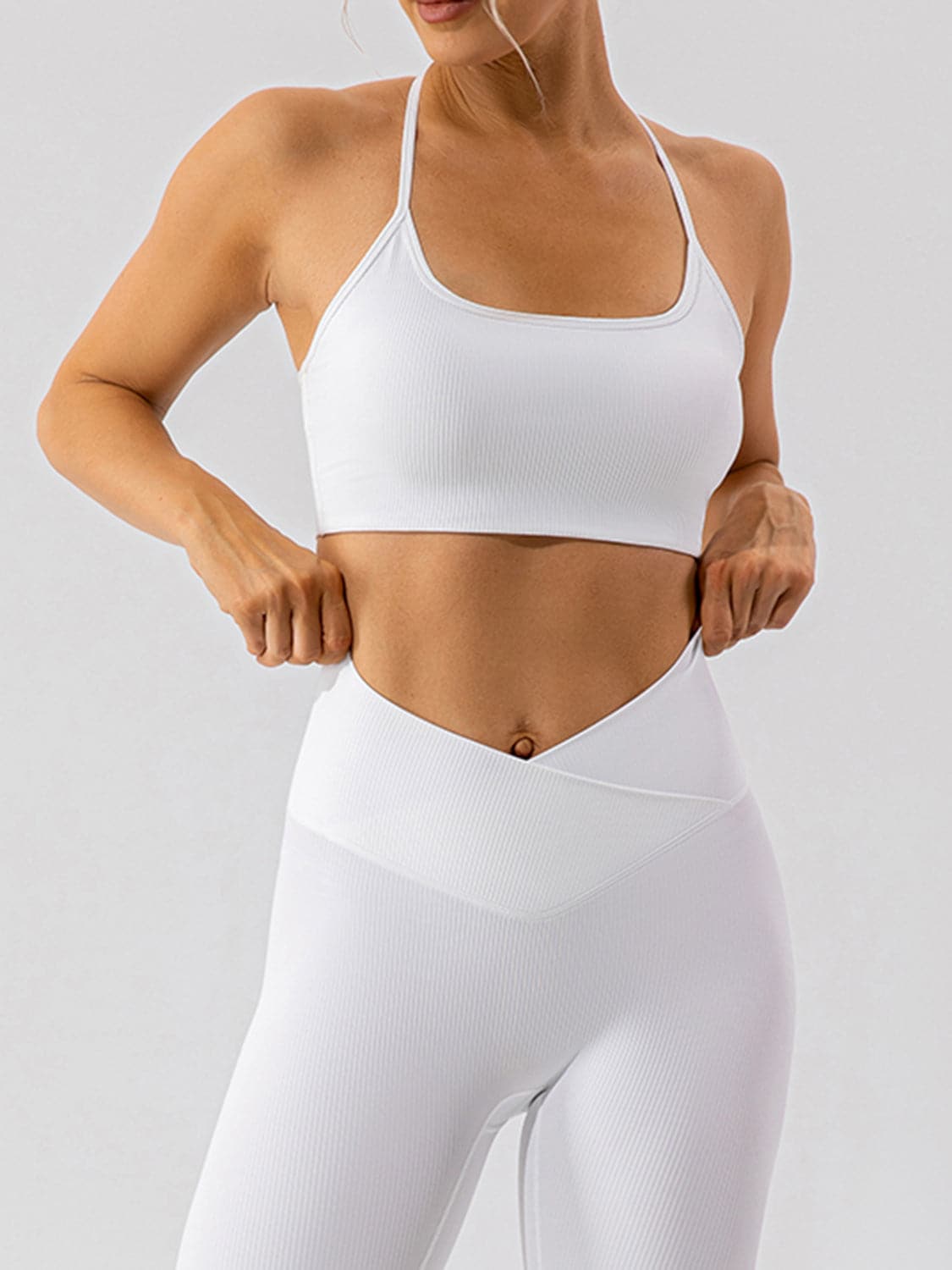 Spaghetti Strap Active Bra.