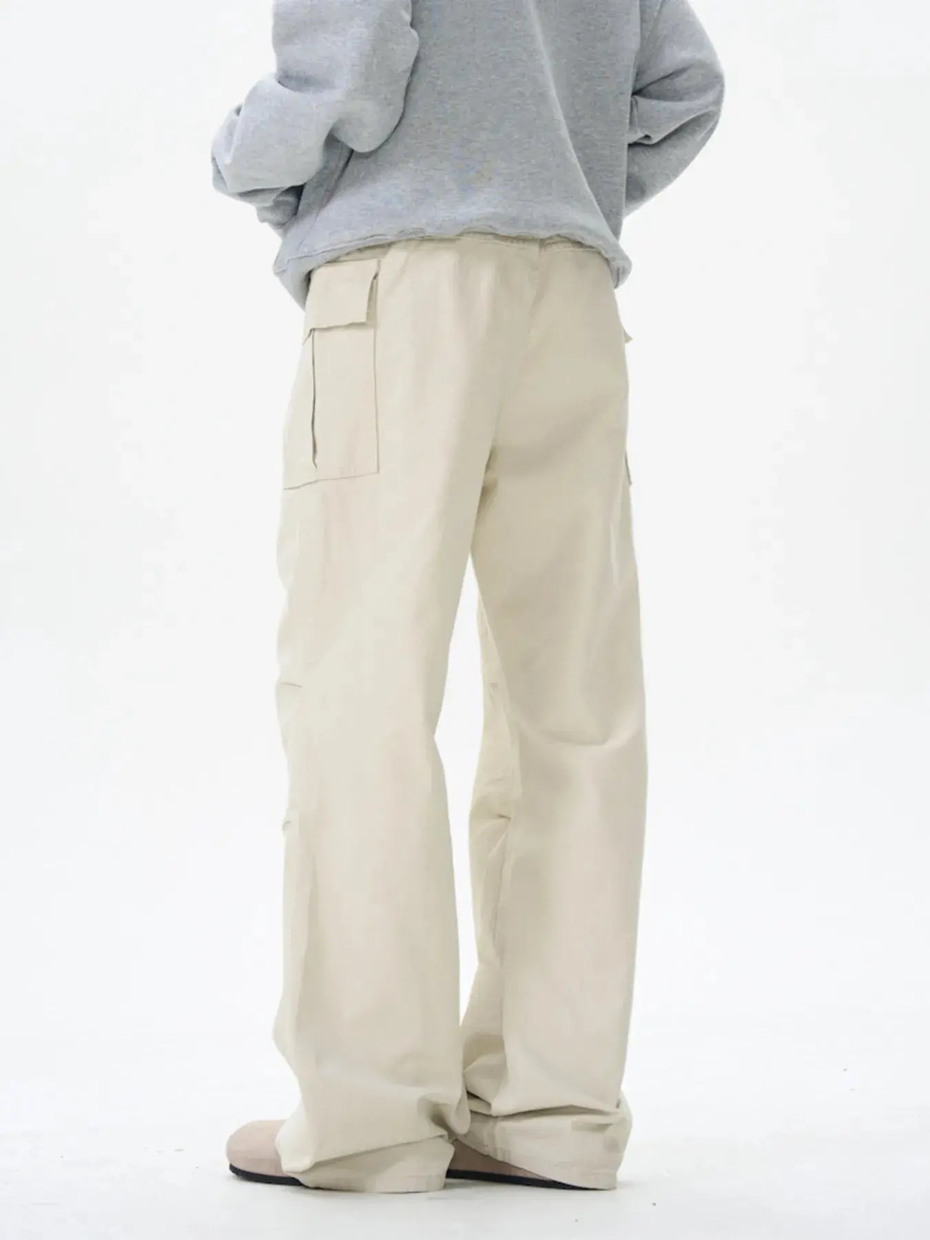Men's Wide Leg Cargo Pants Simply Love
