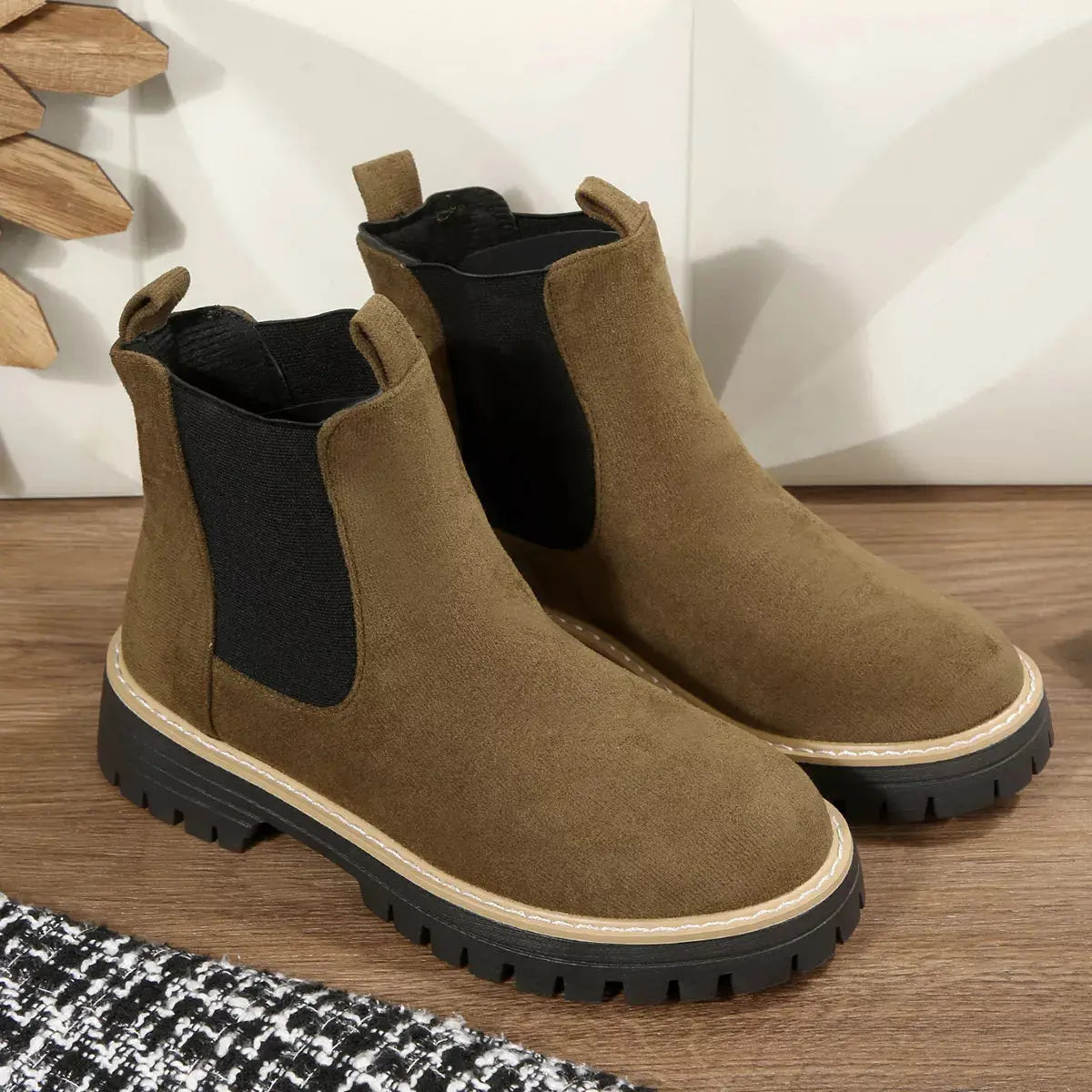 Round Toe Ankle Boots Simply Love