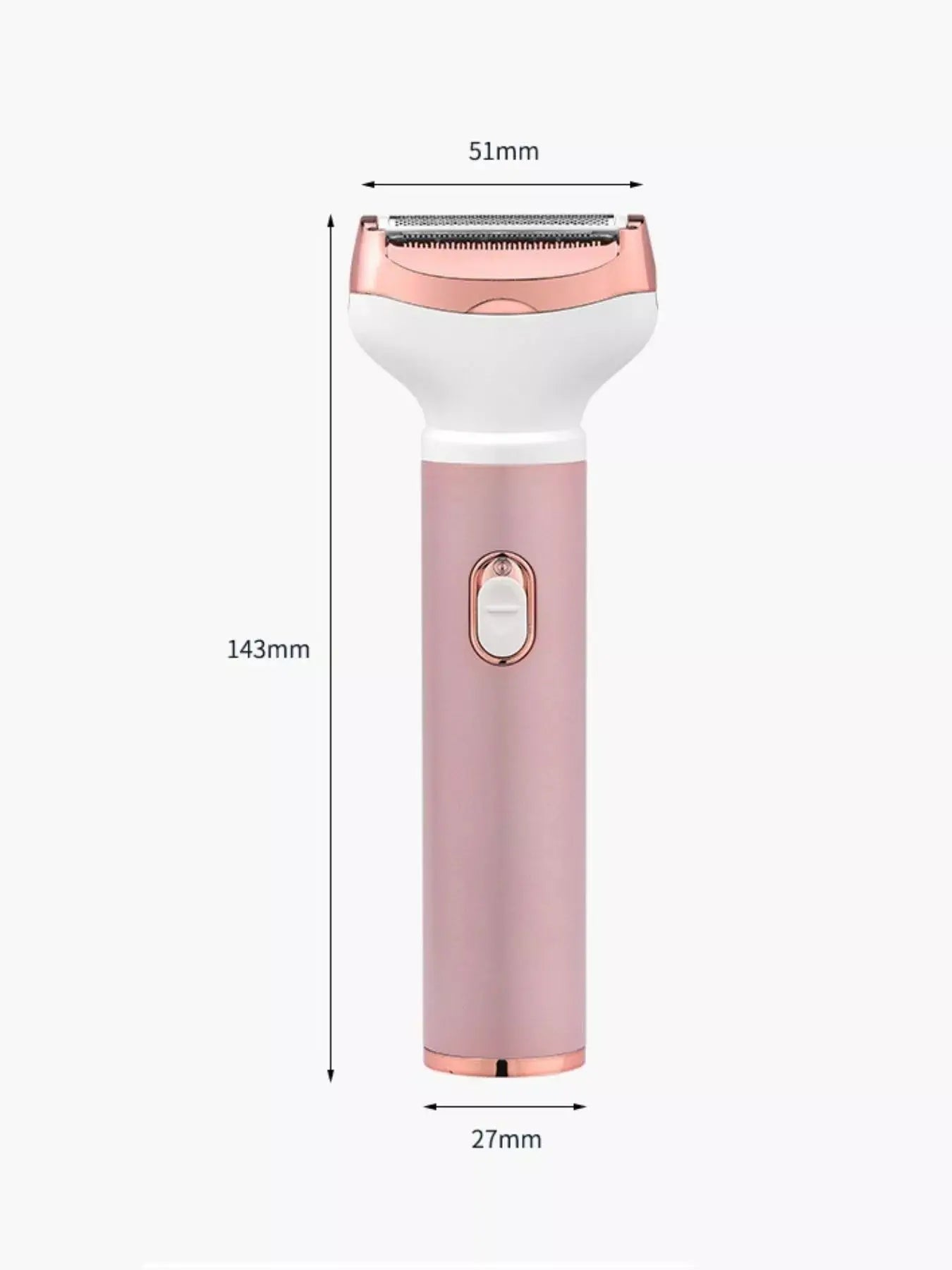 4-in-1 Rechargeable Painless Hair Removal Epilator Simply Love