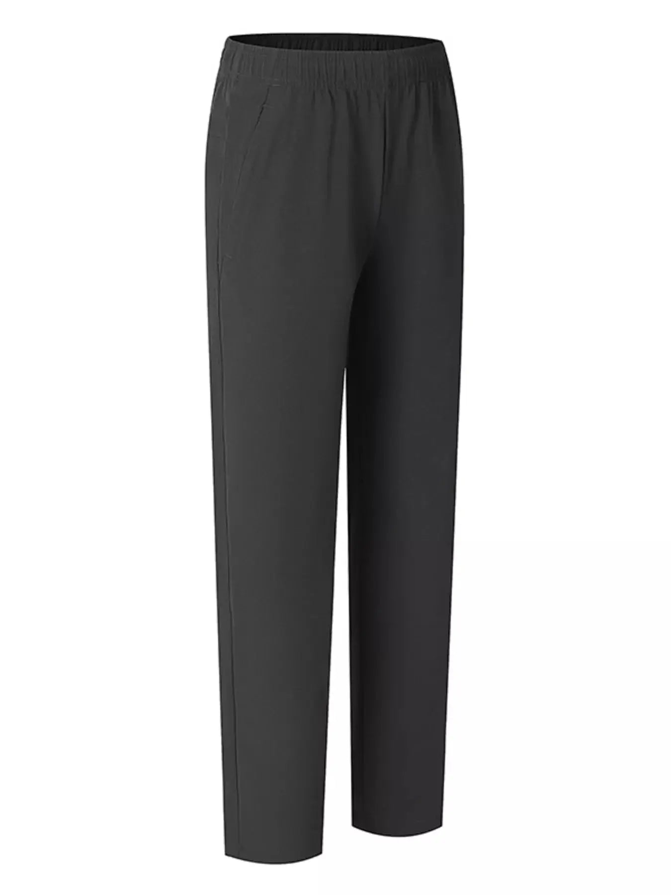 Men's Plus Size Casual Elastic Waist Straight-Leg Pants Simply Love