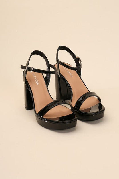 FINN-1 Ankle Strap Heel.