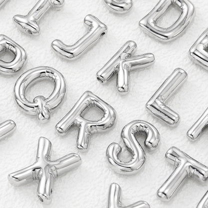 Bubble Letter Pendant Necklace – Pop Your Style!