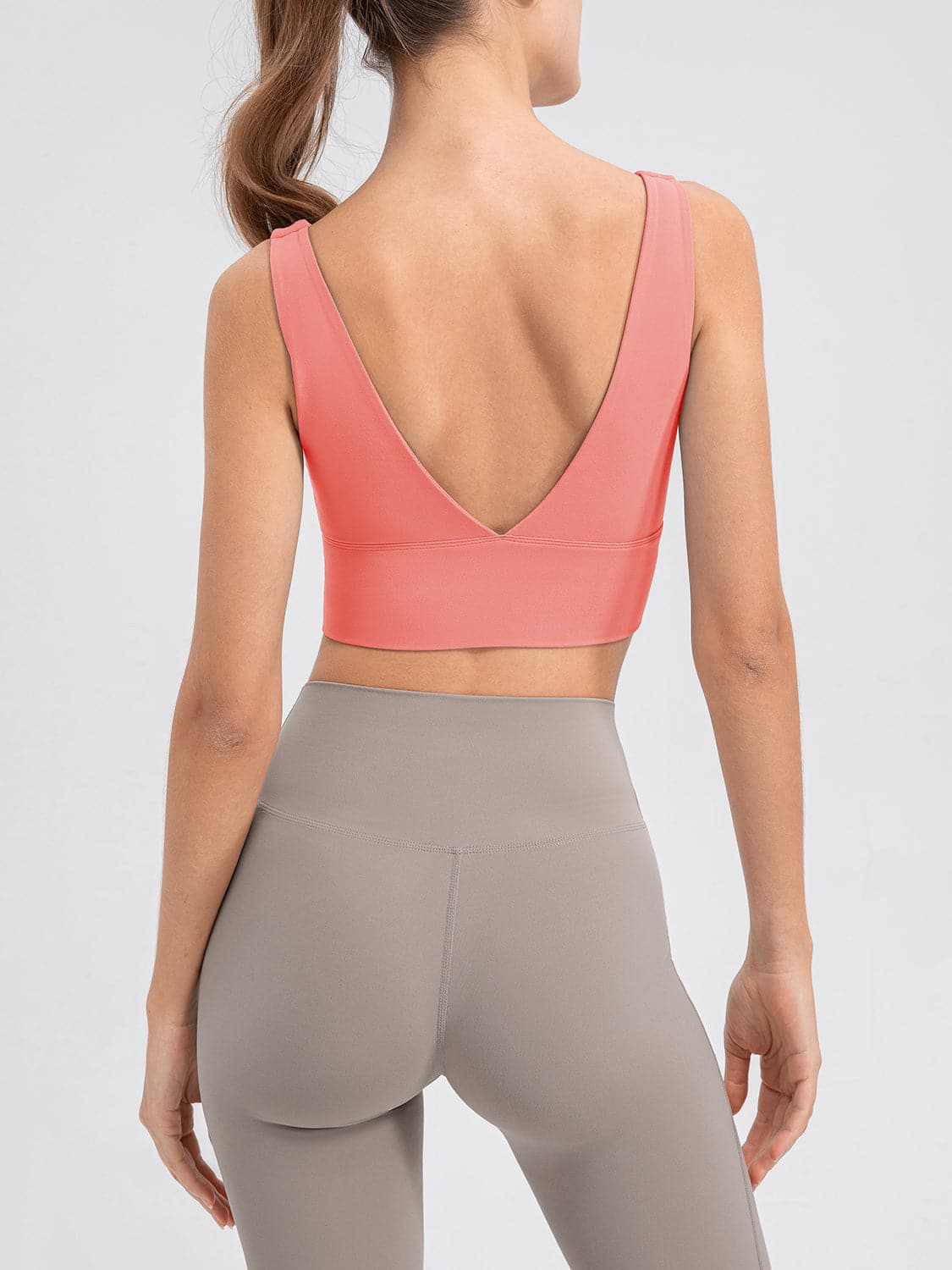 Scoop Neck Wide Strap Active Tank.