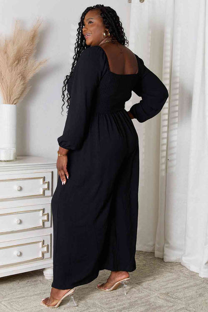 Double Take: Square Neck Jumpsuit w/Pockets