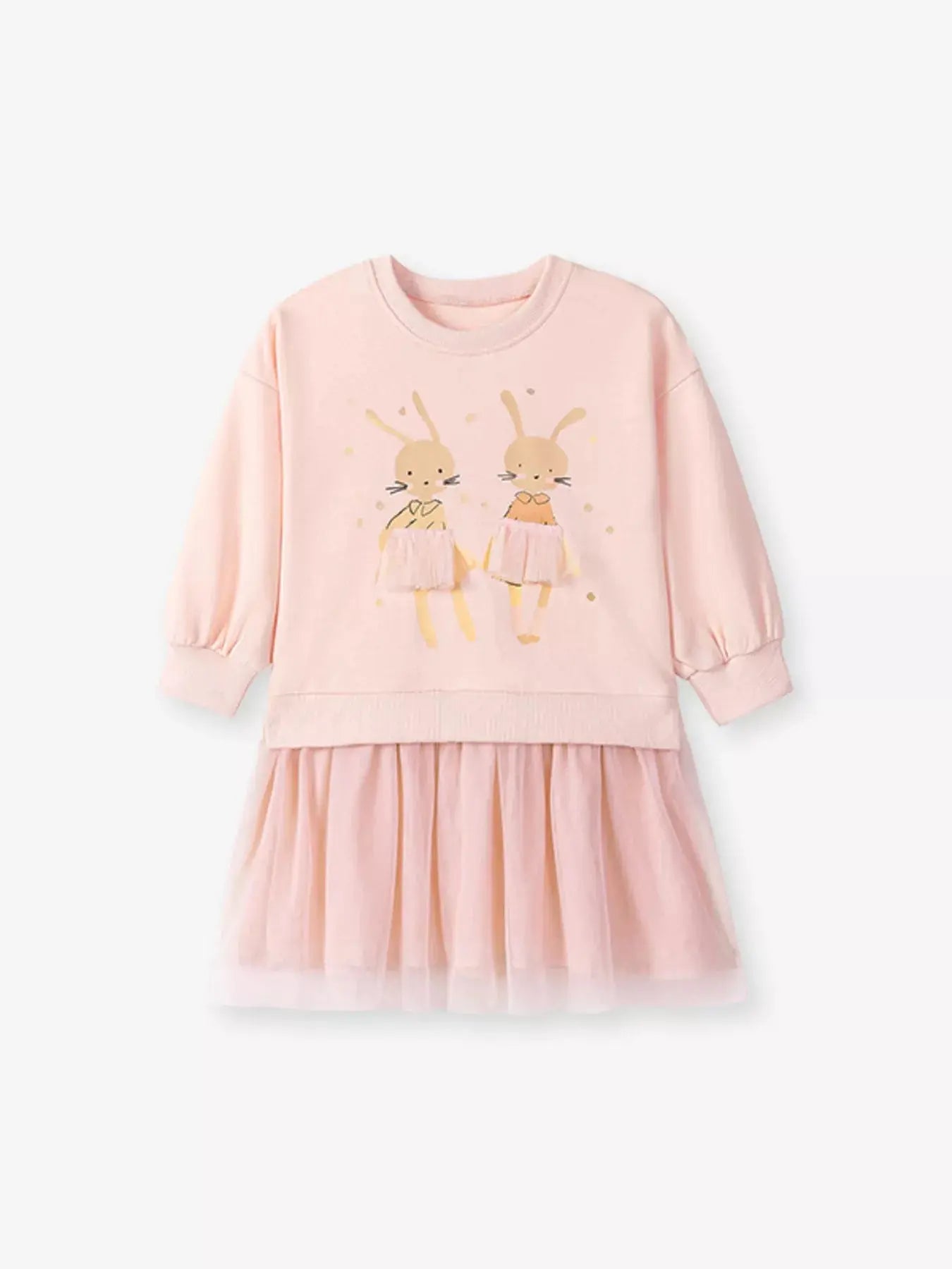 Children's Bunny Tulle Layered Dress Simply Love