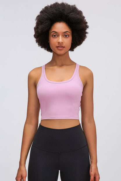 Racerback Sports Bra.