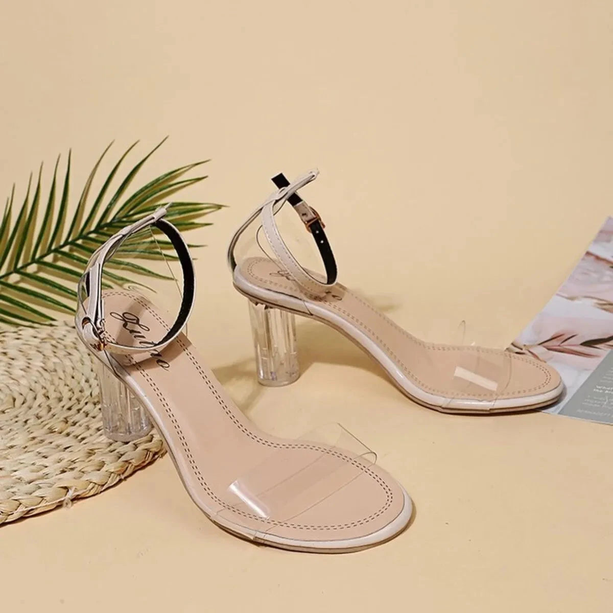 Block Heel Ankle Strap Sandals Coco’s Tee Boutique