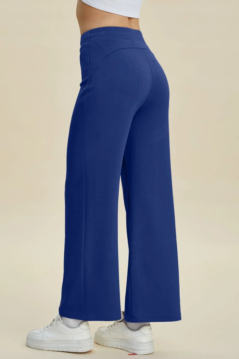 ShopBasicbae Wide Leg Scuba Pants - Love Salve