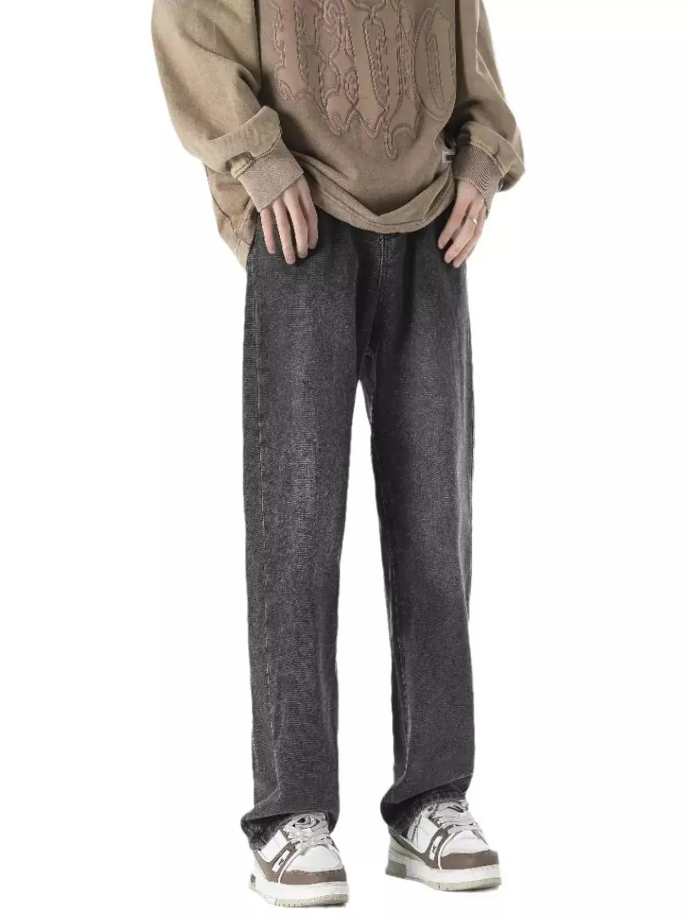 Full Size Vintage Wash Loose Fit Jeans Plus Size Simply Love