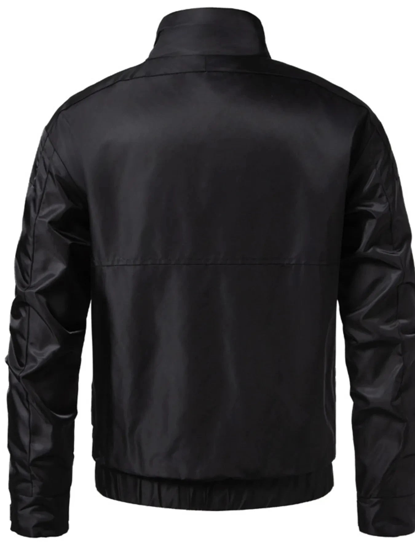 Men's Lightweight Casual Zip Up Jacket With Pockets 100 Percent Polyester Simply Love
