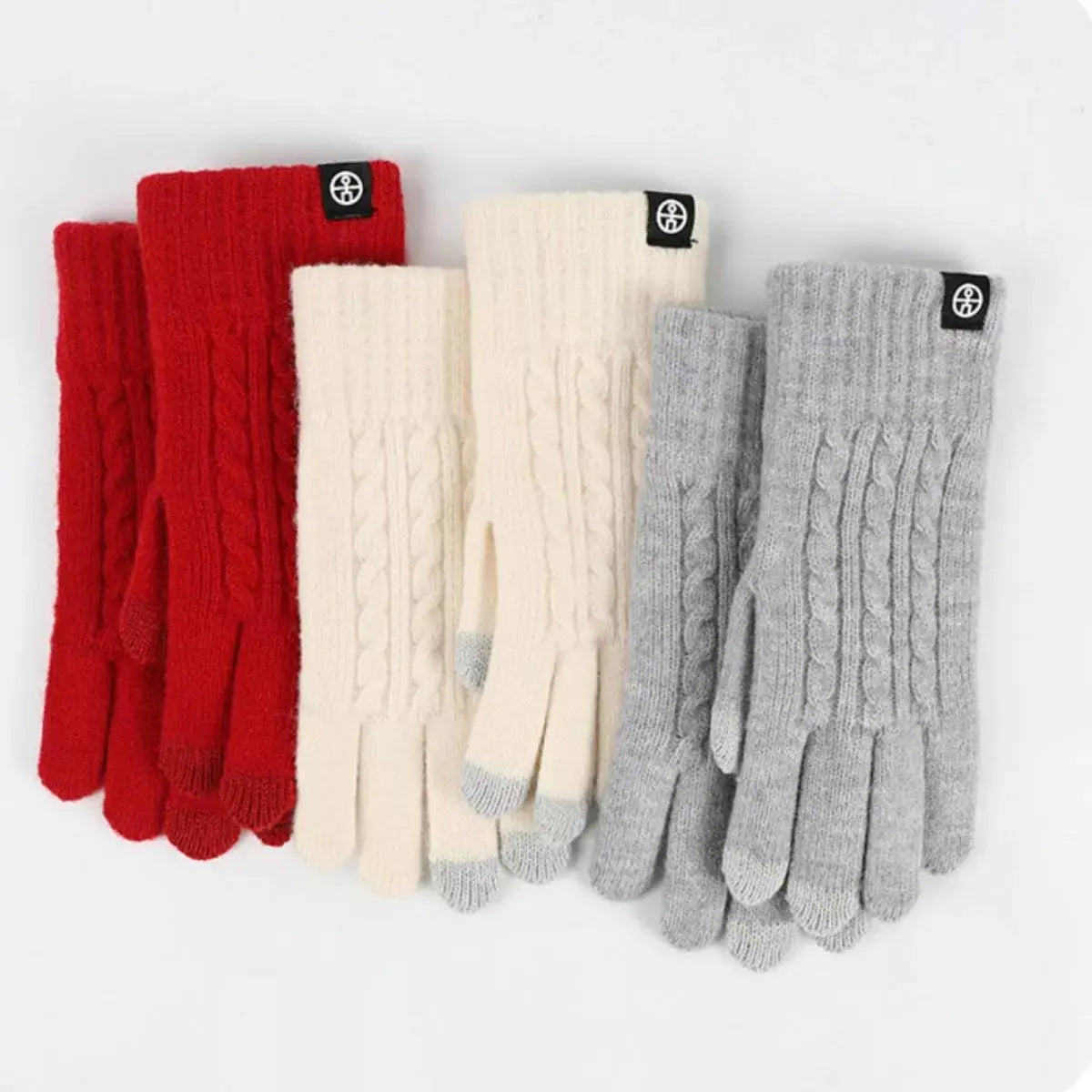 Cable Knit Touchscreen Gloves Simply Love