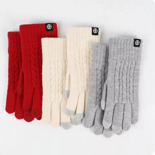 Cable Knit Touchscreen Gloves Simply Love