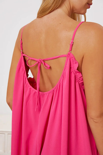 Double Take: Ruffle Cami Jumpsuit
