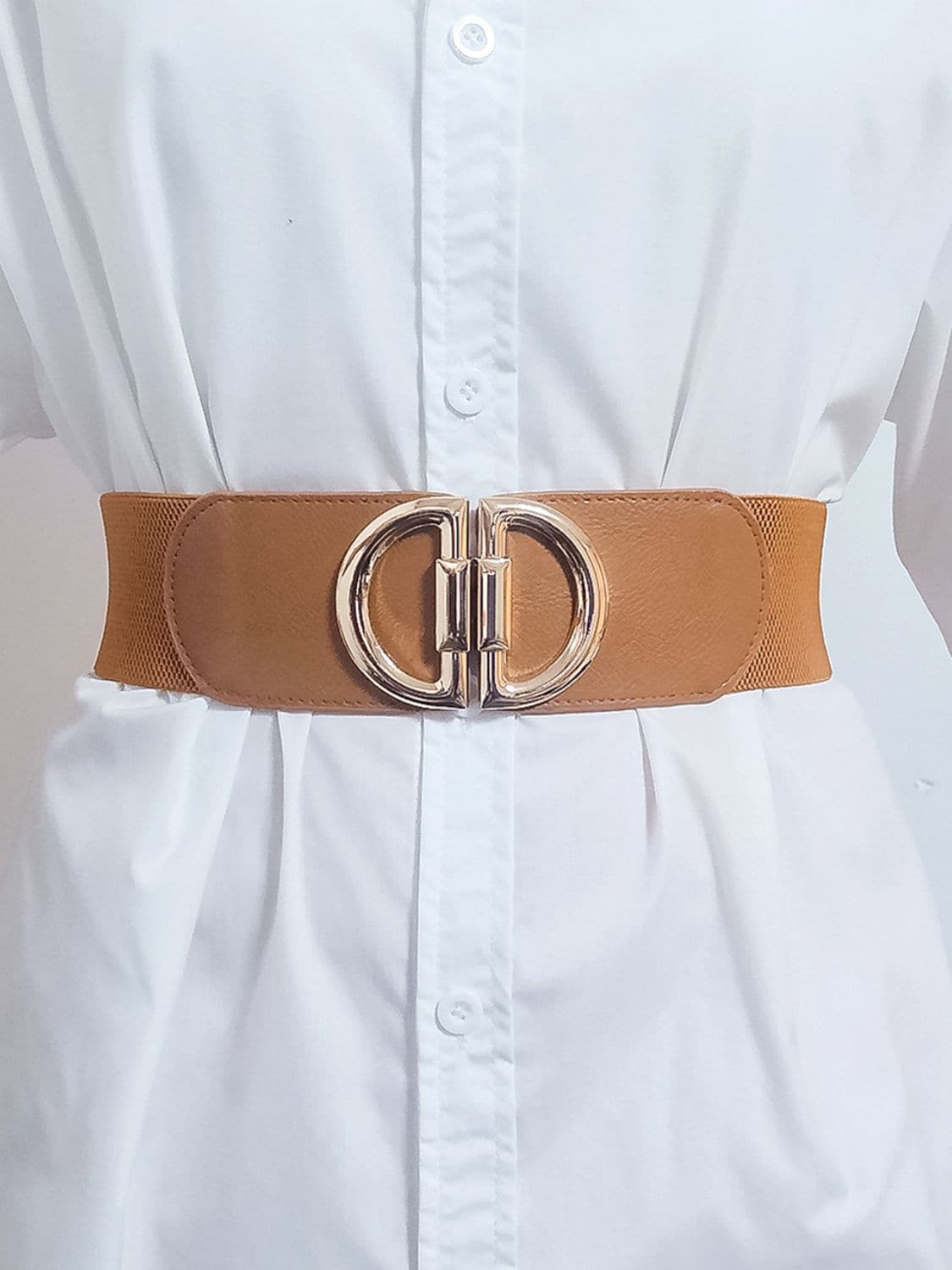 D Buckle Elastic Belt.