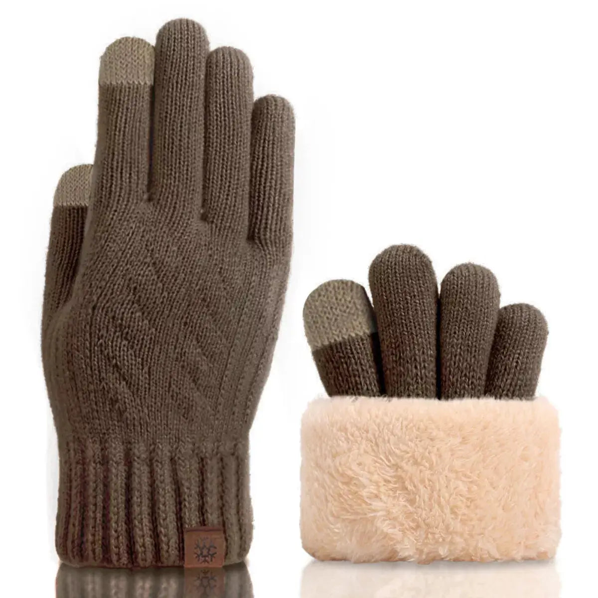 Warm Touchscreen Knit Gloves Simply Love