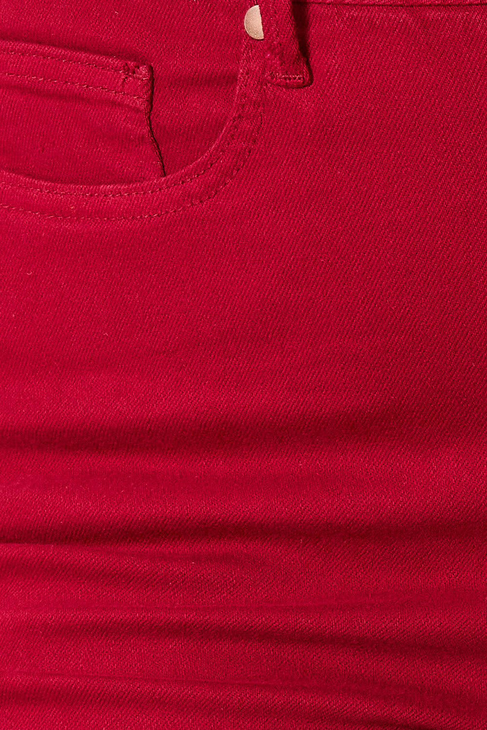 Judy Blue High Waist Tummy Control Skinny Jeans - Festive Red Coco’s Tee Boutique