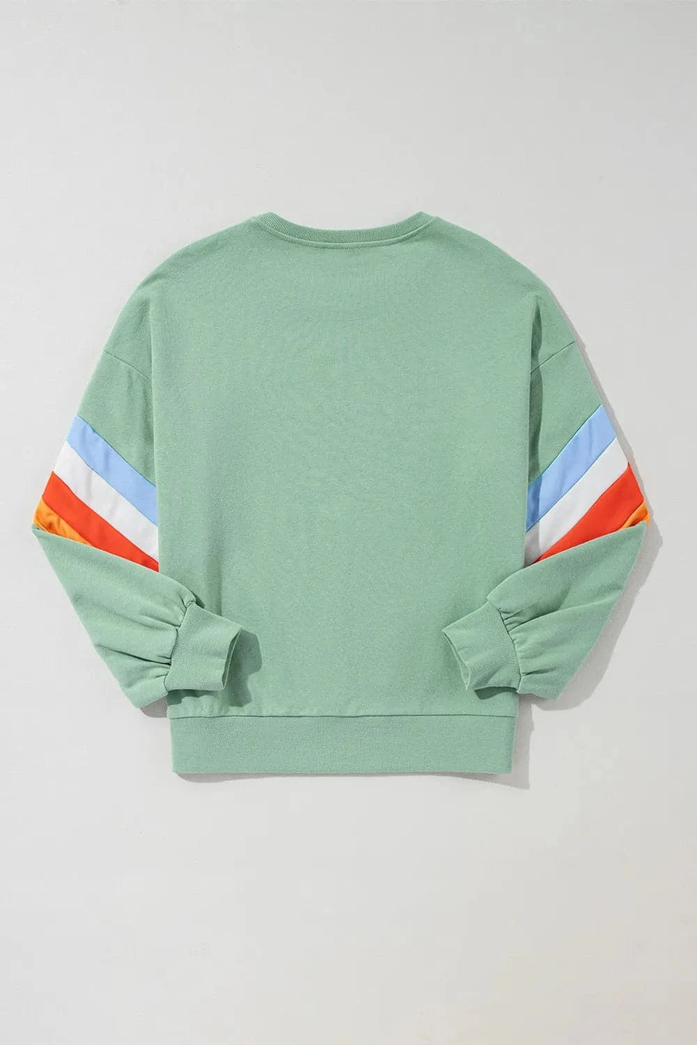 Colorblock Long Sleeve Crewneck Sweatshirt