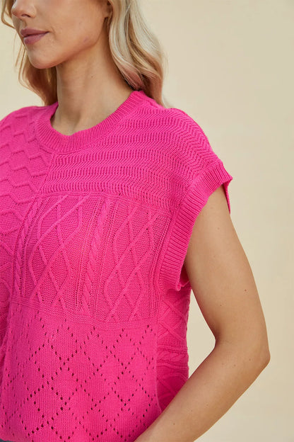 Double Take: Cozy Cable Knit Sweater