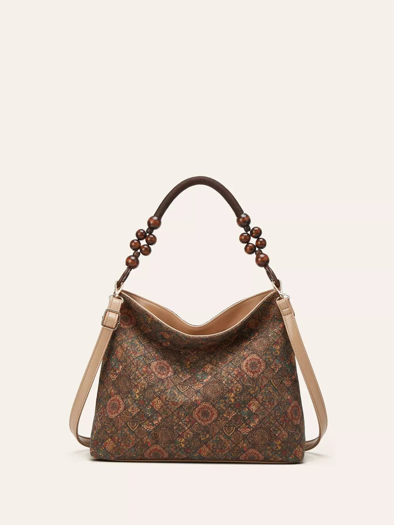 Bohemian Geometric Pattern Hobo Handbag Simply Love