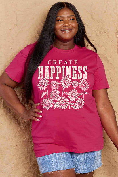 Simply Love: Graphic Tee - Cotton Comfort