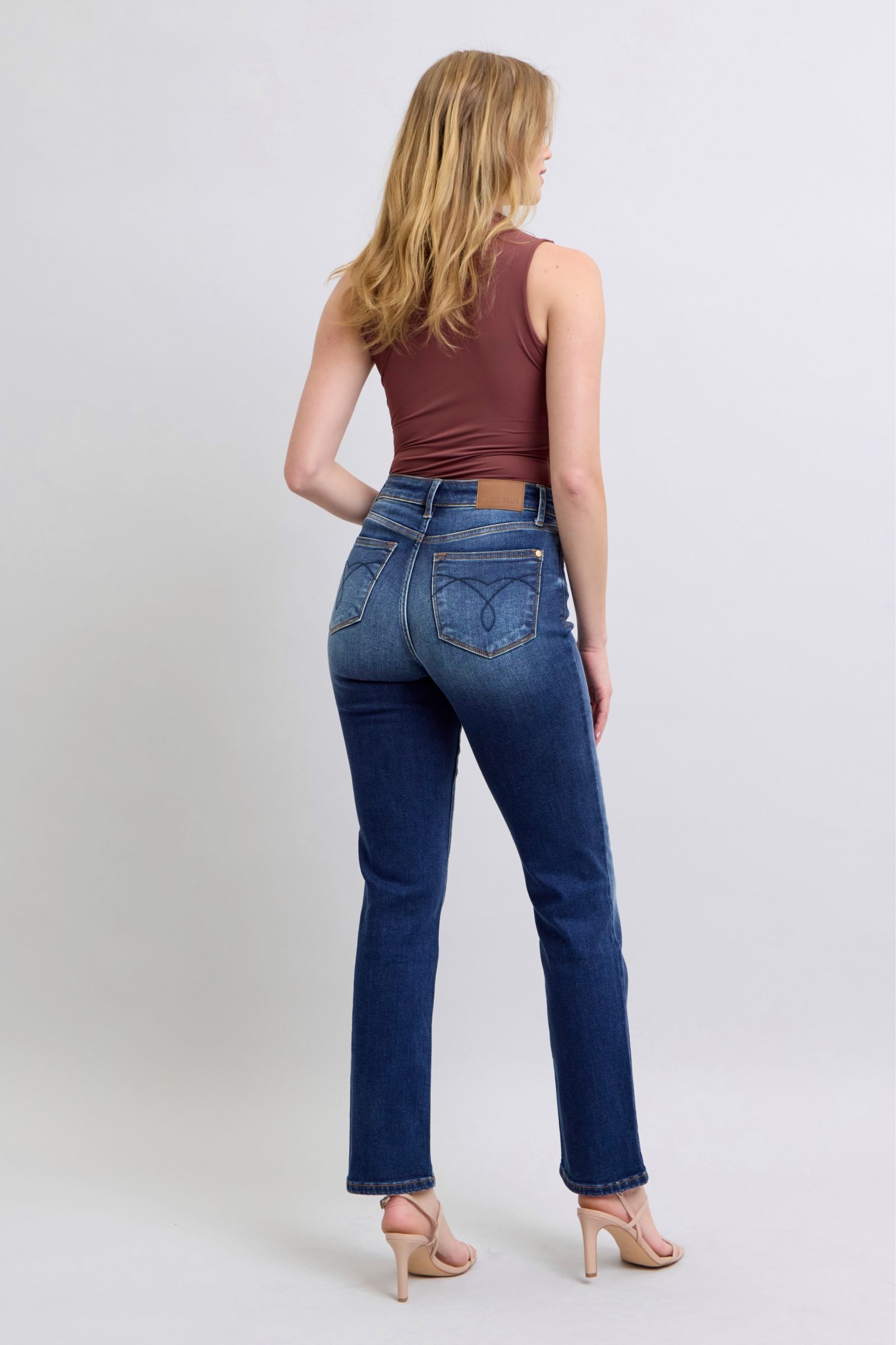 Judy Blue Full-Size Straight Leg Jeans - Effortless Chic with Pockets Coco’s Tee Boutique