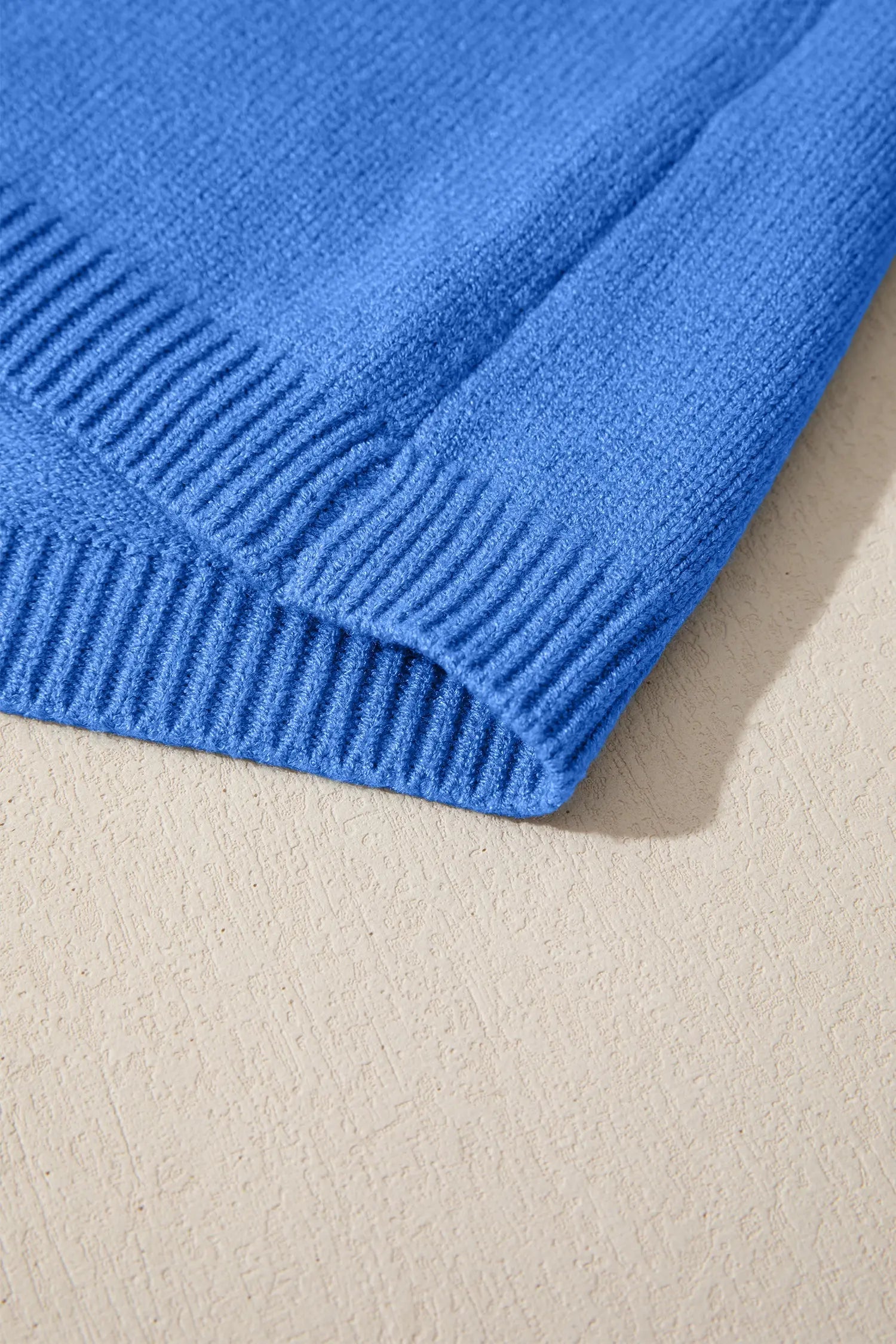 Sky Blue Knit Dolman Sleeve Bracelet Sweater Loose Fit Dear-Lover Dropshipping