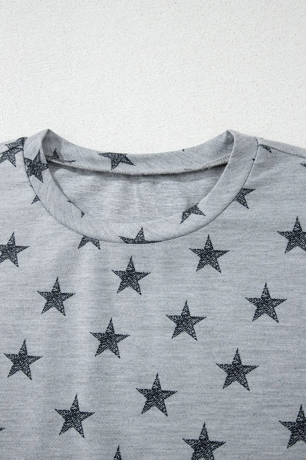 Simply Love: Star Print Tiered T-Shirt