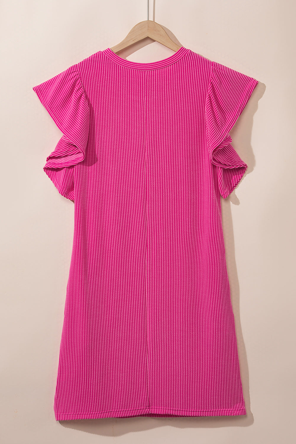 Jocelyn Ruffled Flutter Sleeve Dress for Women - Love Salve 