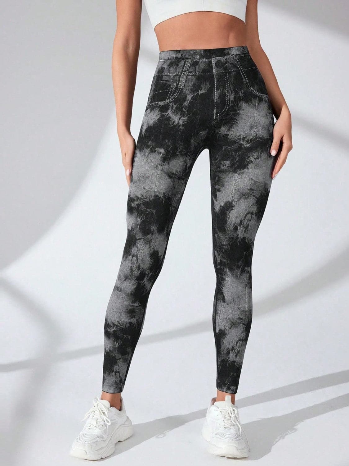 Tie-Dye High Waist Active Leggings.