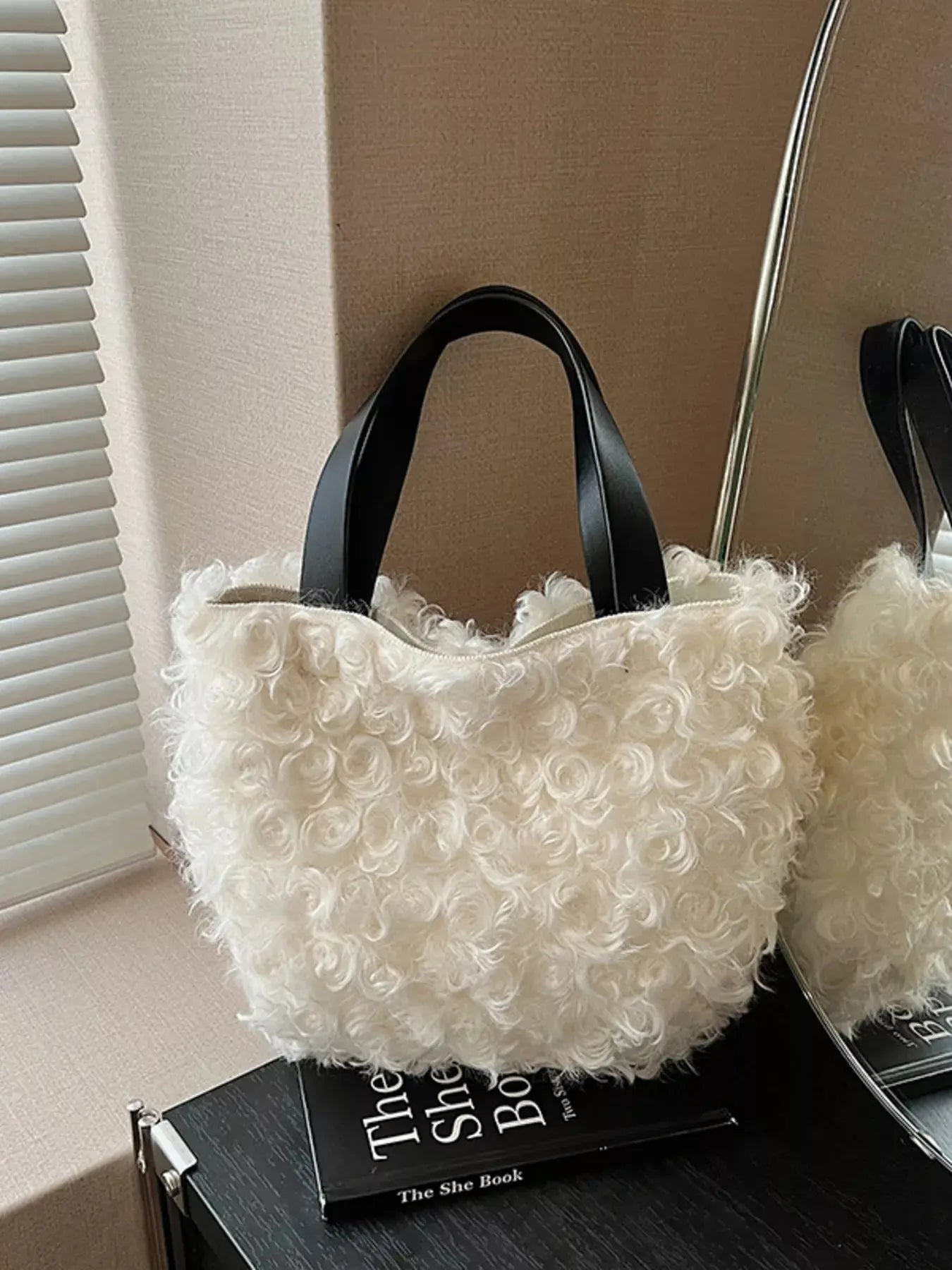Lightweight Fluffy Handbag Simply Love