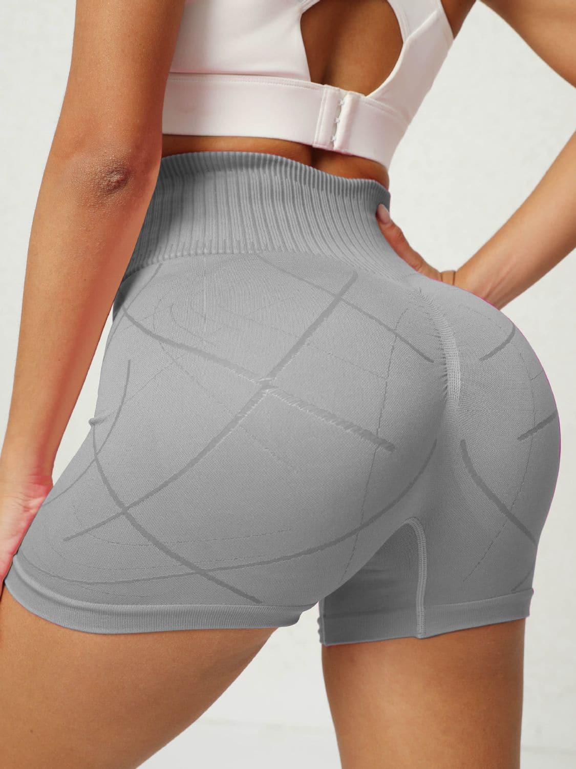 High Waist Active Shorts.