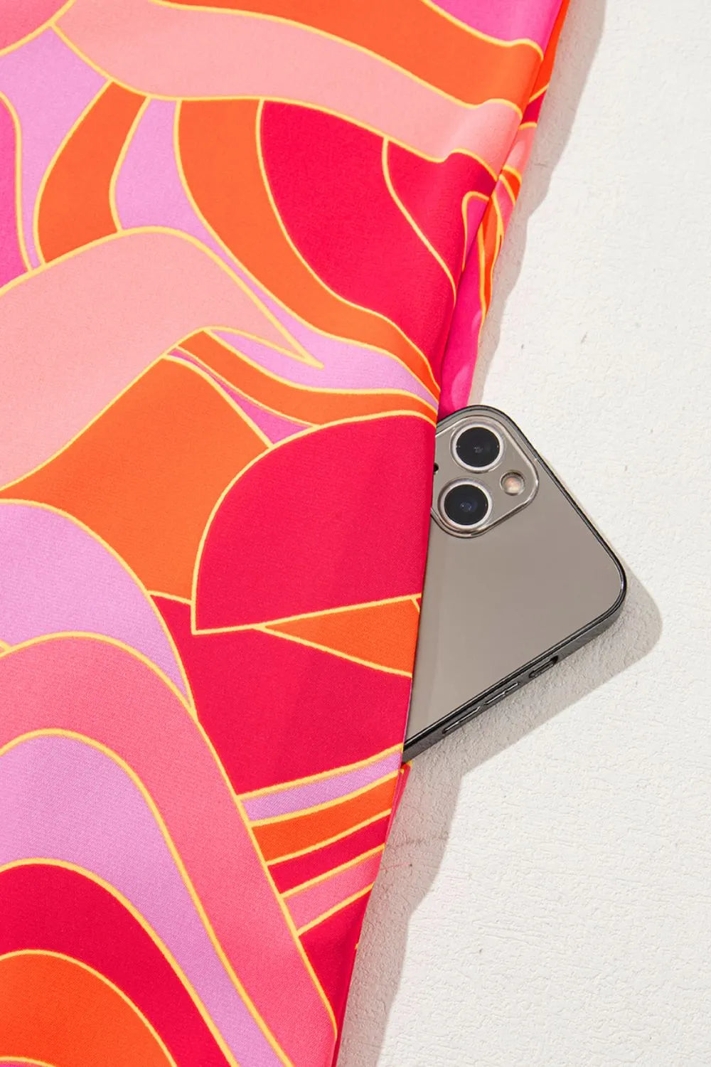 Abstract Floral Print Sleeveless Shift Mini Dress - Product image 10 by Simply Love