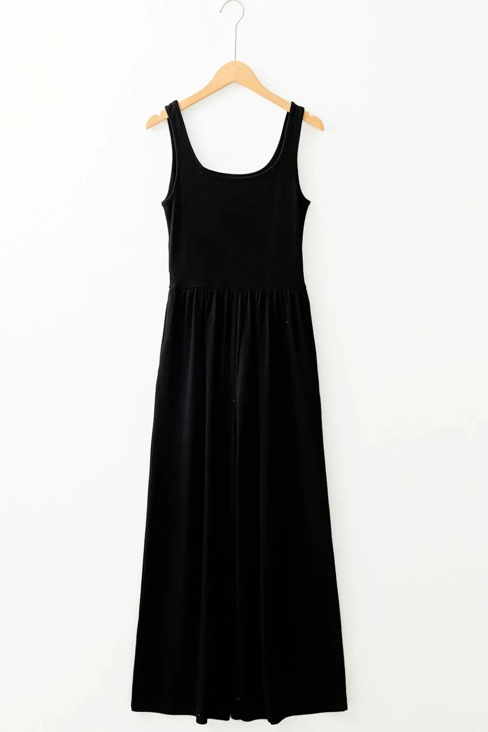 Cutout Scoop Neck Wide Strap Jumpsuit Simply Love