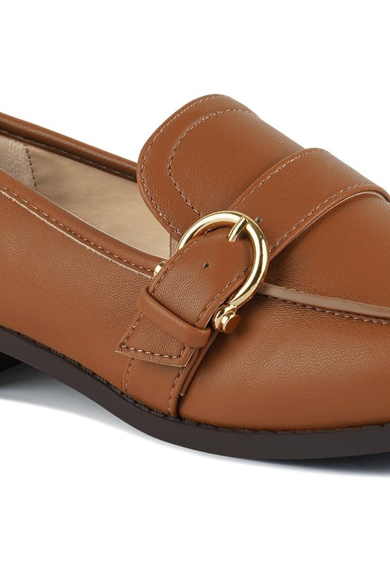 Sheboss Buckle Detail Loafers