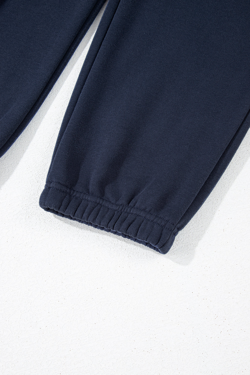 Navy blue joggers tracksuit with collar