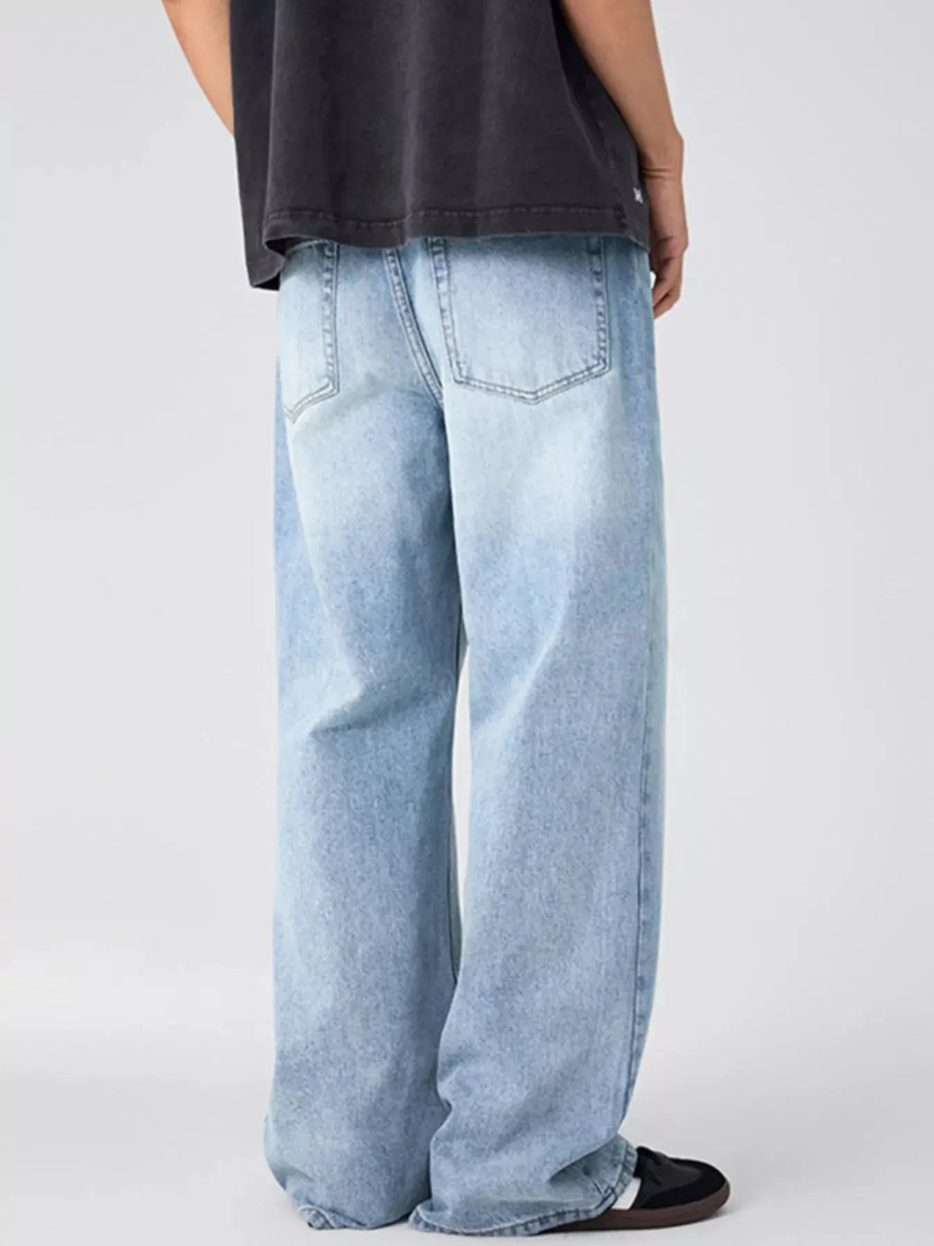 Men's Wide Leg Jeans Simply Love