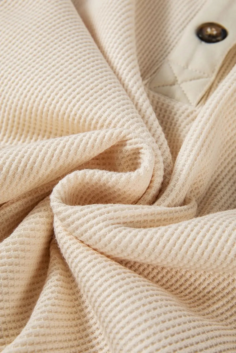 Cozy plus size thermal tunic with pockets - Love Salve 