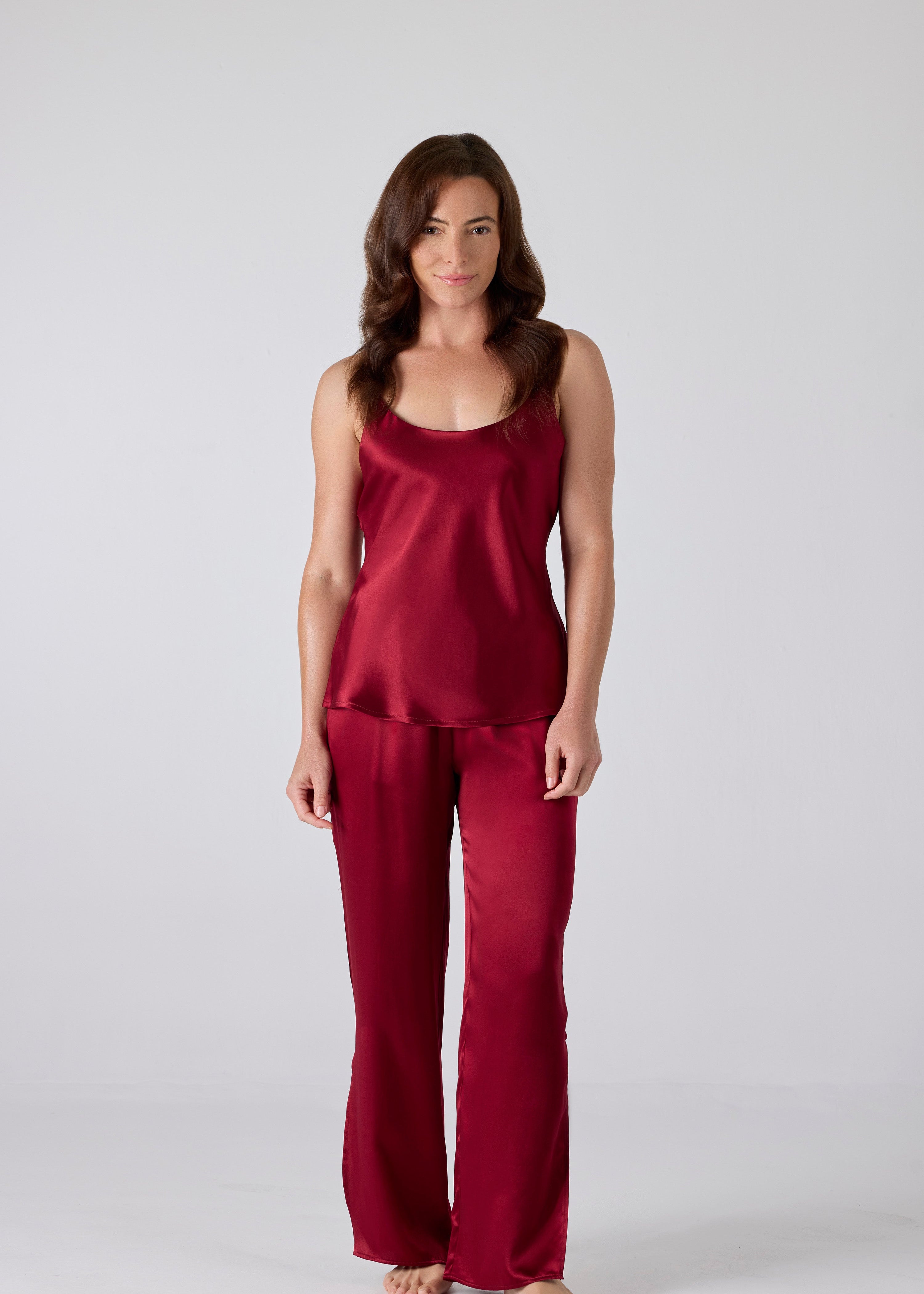 A.ROSE Juliet Set, an elegant satin blend co-ord two-piece outfit, perfect for a romantic special occasion.