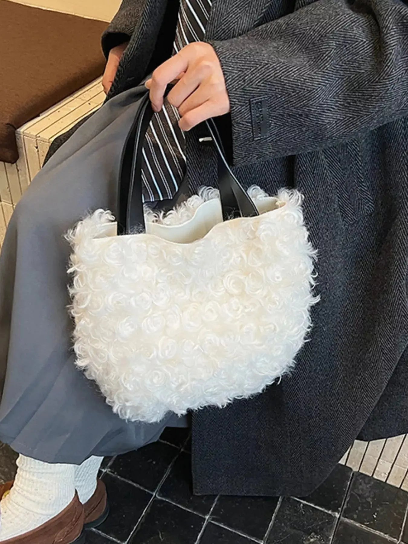Lightweight Fluffy Handbag Simply Love