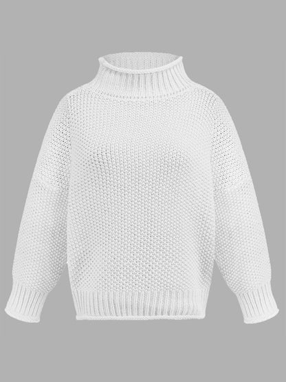 Turtleneck Long Sleeve Sweater.