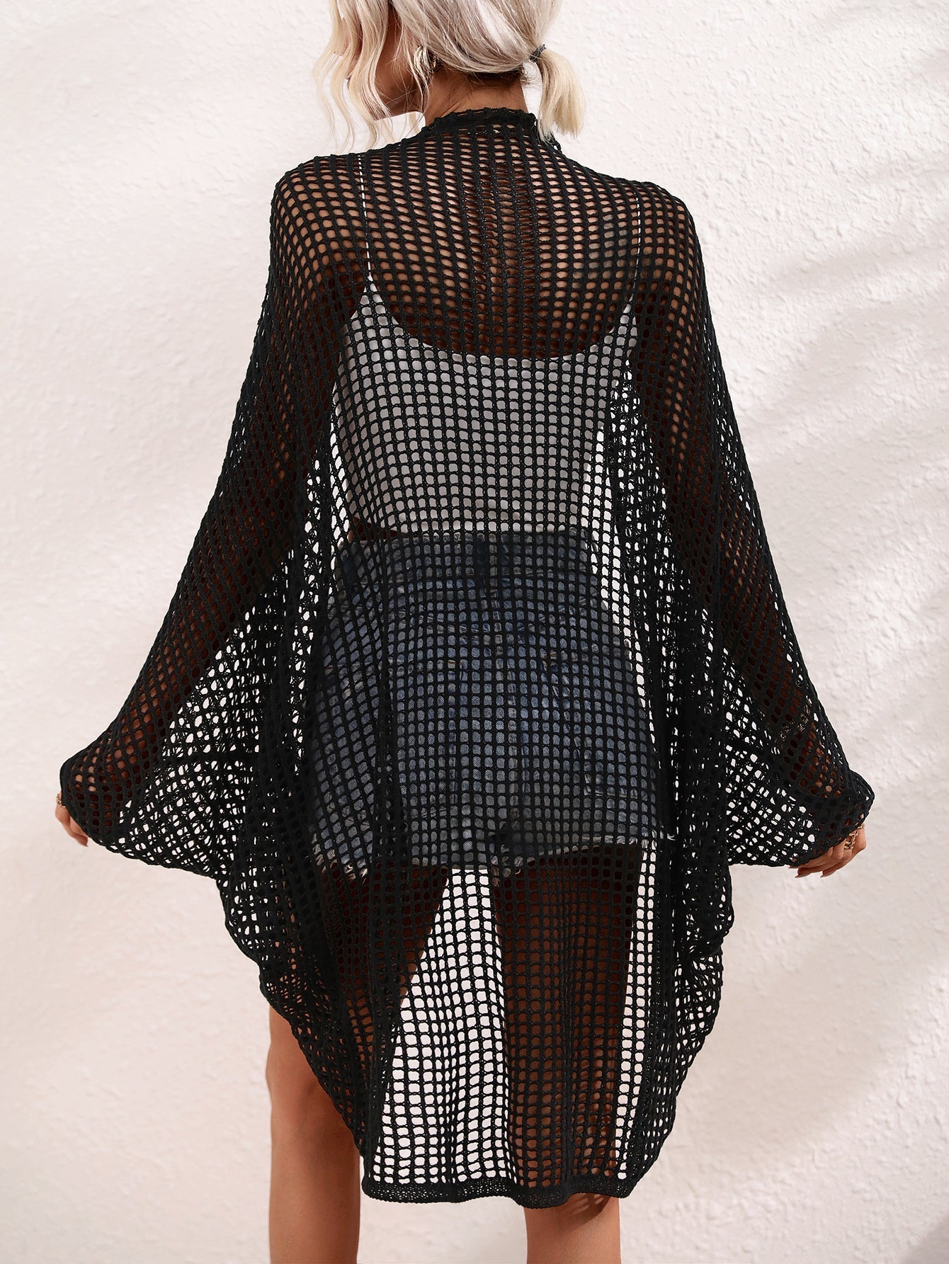 Summer Spring Summer Hollow Out Beach Seaside Vacation Knitted Blouse Women Knitwear Bella Mia