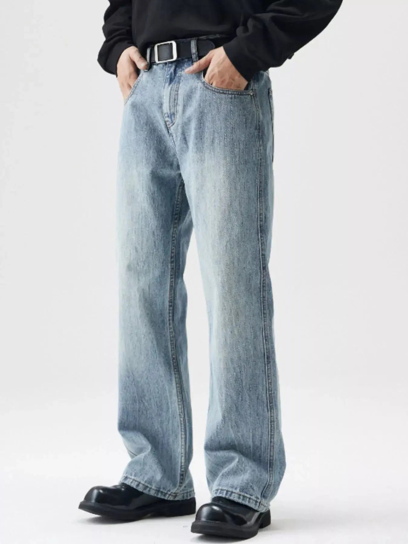 Men's Wash Relaxed Fit Jeans Simply Love