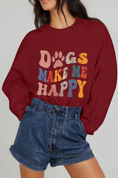 Simply Love: Dogs Graphic Sweatshirt