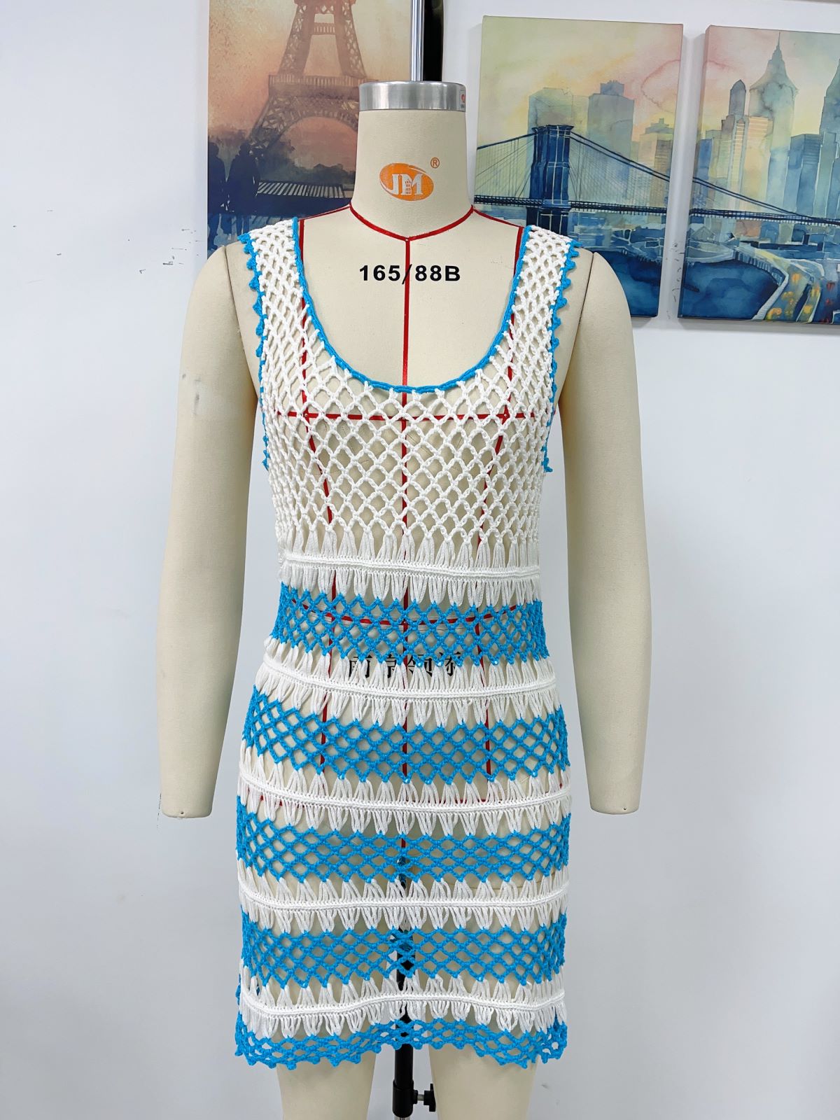 Spring Summer Knitted Long Pullover Loose Color Women Knitwear Bella Mia