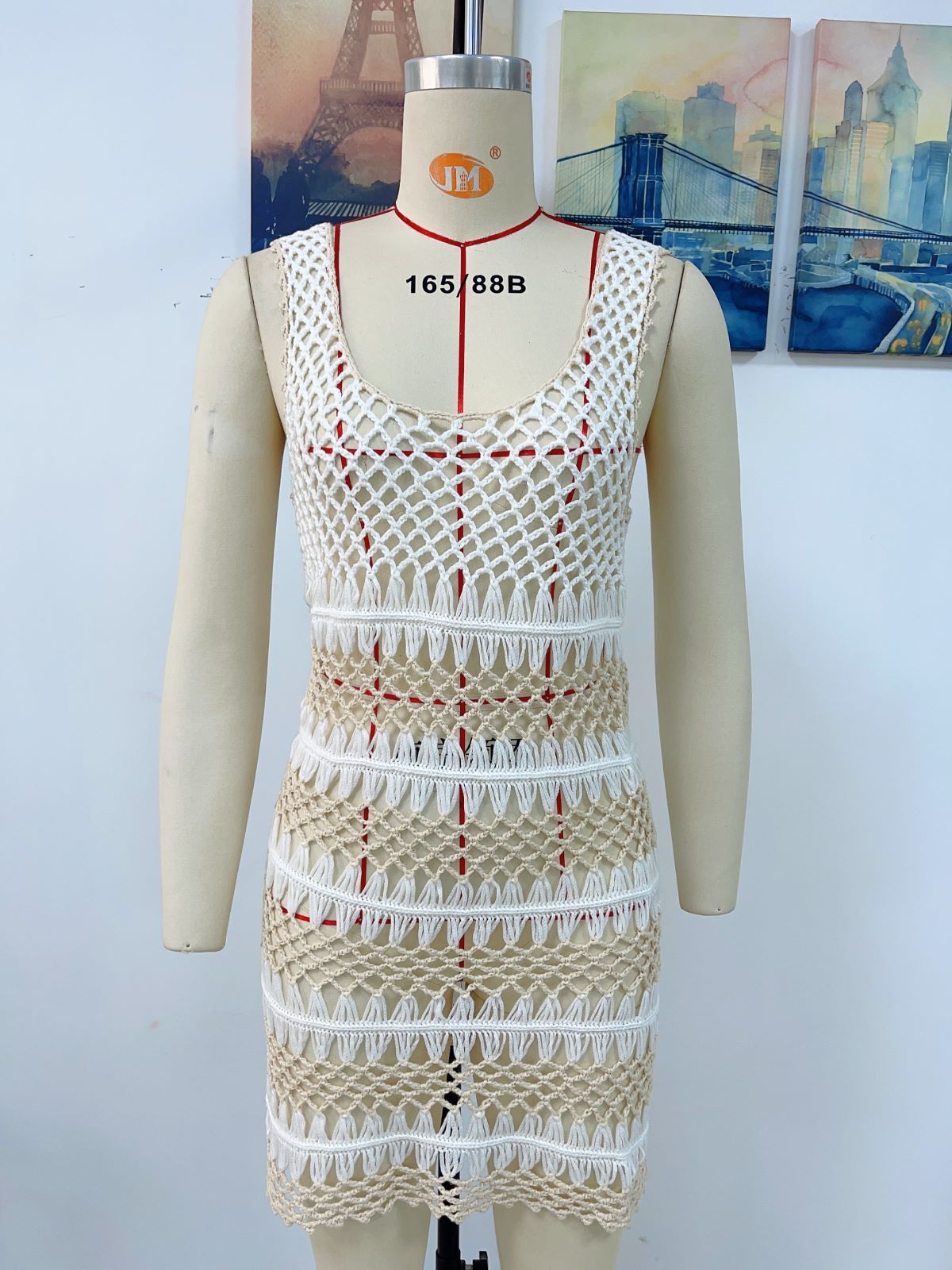 Spring Summer Knitted Long Pullover Loose Color Women Knitwear Bella Mia