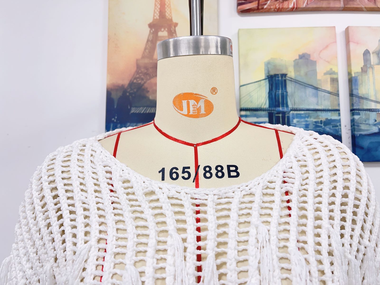 Spring Summer Knitted Women Tassel Hollow Out Solid Color Bikini Beach Cover up Women Knitwear Bella Mia